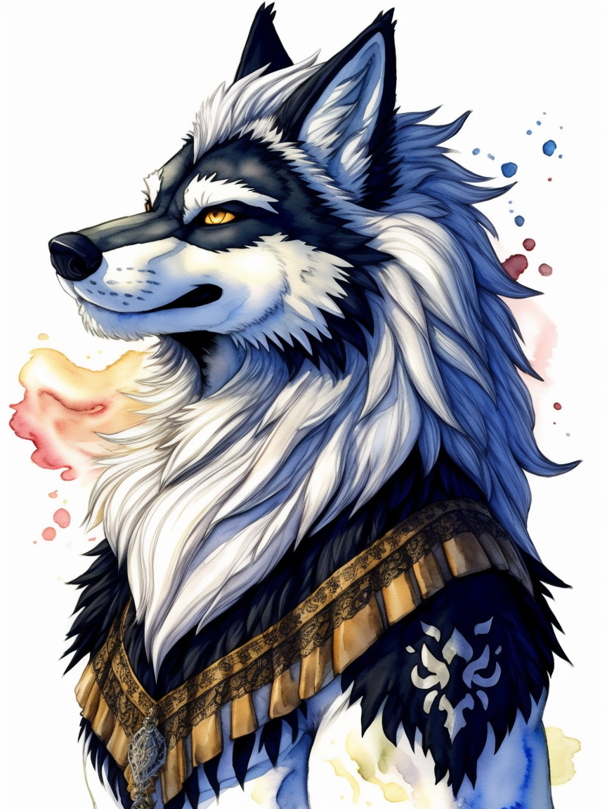 20787-1308203737-ornamental watercolor wolf, ink outline, fine details, feather mane.png